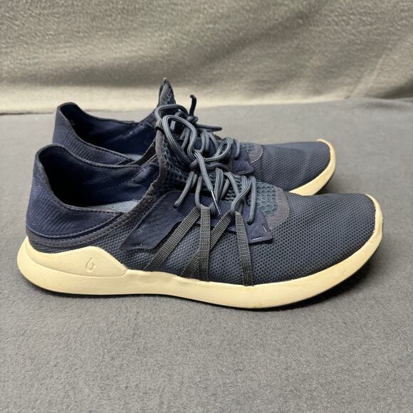 OluKai Holo Sneakers Mens 12 Mesh‎ Blue Lace Up Lightweight Coastal Shoes main image 12